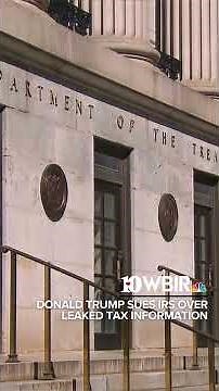 Donald Trump sues IRS over leaked tax information