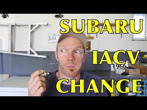 Subaru Idle Air Control Valve Replacement