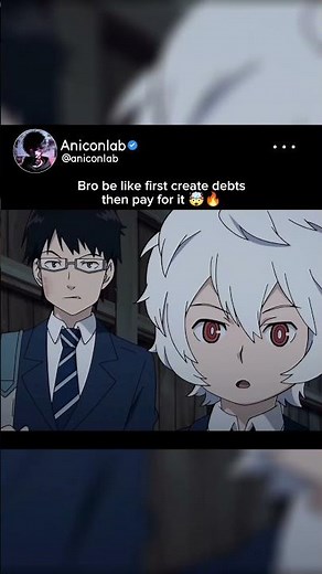 Bro first broke his leg 🍗🗿 #anime