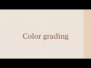 15. Color Grading in Filmora