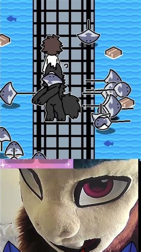 ooh? he finally did it! #transfur #changedgame #furry
