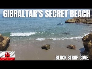 Discovering the most SECLUDED beach in Gibraltar!
