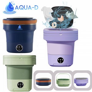 Portable Washing Machine - Mini Foldable Washing Machine - Socks, Baby Clothes | eBay UK