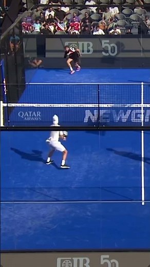 💥YANGUAS PRIME POINT😱 #padel #padelshorts #premierpadel #shorts