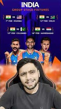 ICC T20 World Cup 2026 Schedule Released | Today Cricket News