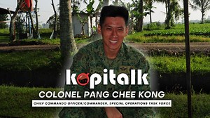 176K views · 1.4K reactions | Do you know that Chief Commando Officer/Commander SOTF is a keen Python Programming practitioner? On this episode of Kopitalk, COL Pang Chee Kong shares on what make the Commandos tick and why winning the Best Combat Unit Competition regularly is a “byproduct” of its relentless drive to be the best. #Kopitalk #ReadyDecisiveRespected #ForHonourandGlory #AnythingButRegular | The Singapore Army | Facebook