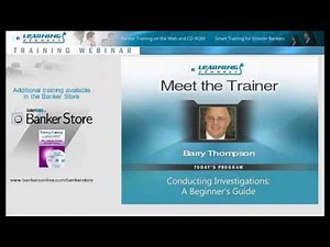 Conducting Investigations: A Beginner's Guide