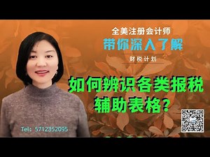 【第40期】 1099-1098-1095 等系列与报税相关的表格大汇总；各自的特点与用途 (上）【安芘财税 你问我答】