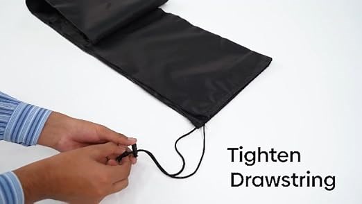 rotary washing line cover Black