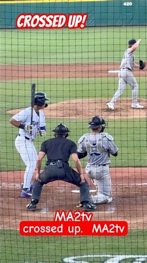 Crossed Up! #Baseball #MA2tv
