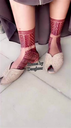 Daughter's Beautiful Henna Art - Masha Allah!