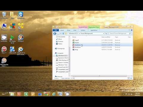 Add Shutdown, Restart, Sleep and Logoff buttons to the Taskbar