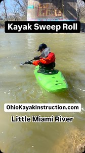Quick video showing the Kayak Sweep Roll. #sweeproll #Kayakroll #kayakrollpractice #eskimoroll #KayakTechnique #KayakTraining #WhitewaterSkills #WhitewaterRoll #WWKayaking like shorts? Check out https://youtube.com/@ohiokayakinstruction?si=HEnKzTNLknWV_WUX | Eric Bartl