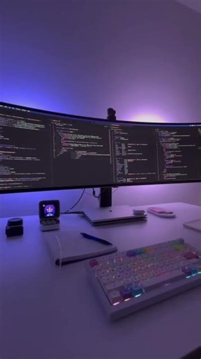Just a Coding Glimpse 💻 Calm Developer Mode