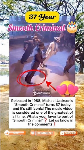 SMOOTH CRIMINAL (1988) TURNS 37! Celebrating Michael Jackson's Iconic Masterpiece👑