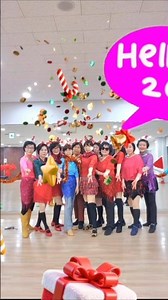 It was a happy year-end line dance time together #Thankyouforthedelicioussnacks #Withourbelovedme...