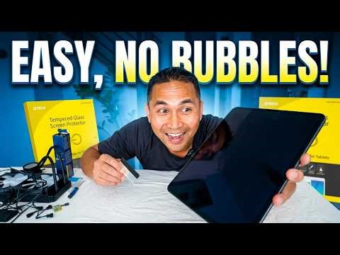 Best iPad Pro 11' Screen Protector? JETECH vs ArmorSuit Tested #ipad #screenprotector #shorts