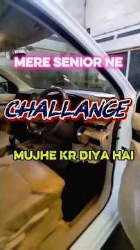 Senior Ne Diya Challenge 😱 | Ertiga Start Problem Repair | Mini Vlog