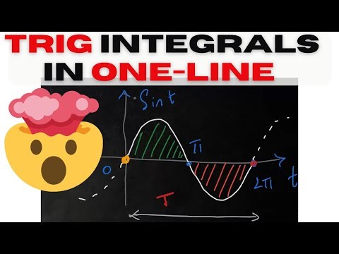Trigonometric Integrals Made Easy | One-Line Derivations for Engineering Maths #gateexam