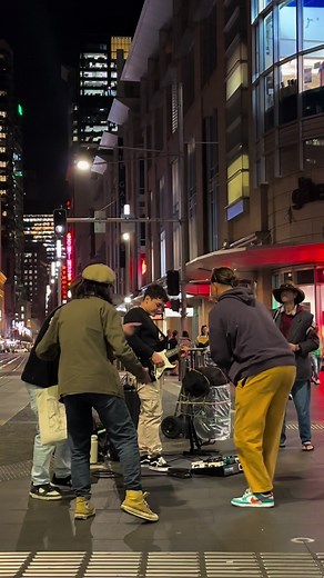 The most contagious song! #sweetchildofmine #gnr #busking #stratocaster @Fender