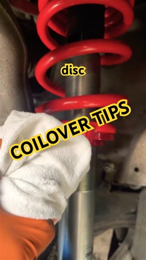 Coil-over installation tip #viral #tips #tutorial #tutorial #audi
