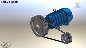 180K views · 4.5K reactions | مميزات السيور عن الجنازير 樂 Belt Vs chains #maintenance #mechanics | Alaa Mohamed Ahmed | Facebook