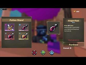 How to use potions in Pixel Blade Roblox