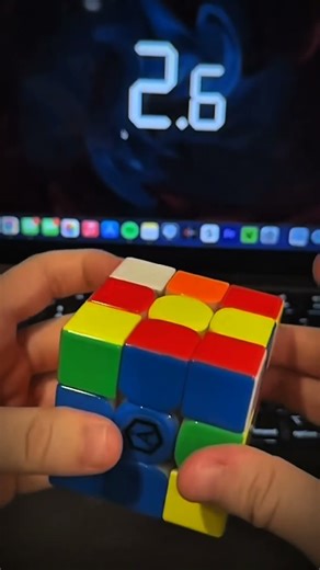 Rubiks cube solving in slow motion