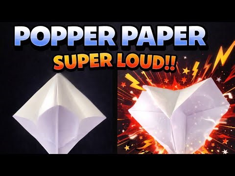 popper paper super loud