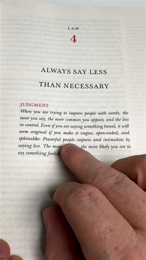 Now I understand why so many people talk about The 48 Laws of Power 😅
