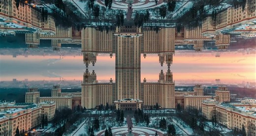 俄罗斯神仙级唯美航拍《莫斯科的冬季》！ 白雪覆盖的城市，犹如童话世界！