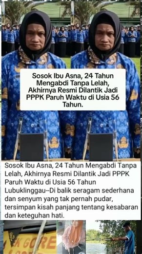 sosok ibu asna akir ya di resmi di lantik #kayarayadengansholawatjibr #doanabisulaimanuntukkekayaa