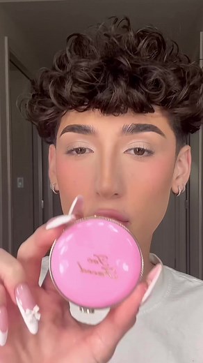 #toofacedpartner you know how I feel about a BRIGHT PINK blush right? Using the @Too Faced Cloud Crush Blush in shade Candy Clouds