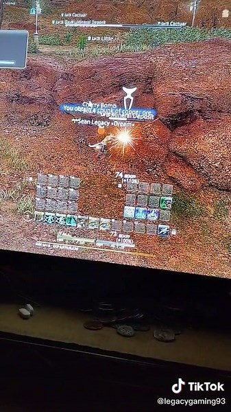 leveling up my miner class so i can make better stuff #ff14 #bismarck