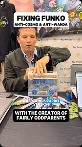 Have you seen the new ANTI-COSMO & ANTI-WANDA Funko Pops? Come down to WONDER CON this weekend and say “hi”! #funko #butchhartman #fairlyoddparents #dannyphantom #anticosmo | Butch Hartman