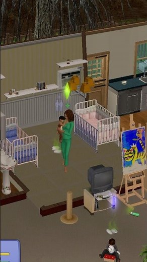 100 Baby Challenge Chaos Has Already Begun 😭#sims2 #sims