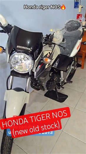 HONDA TIGER STILL IN BRAND NEW CONDITION #collector #ANTIQUEBIKECOLLECTION