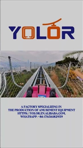 Craziest Alpine Coaster Ride! 🎢 (POV) #shorts #pov #travelshorts #themepark #alpinecoaster