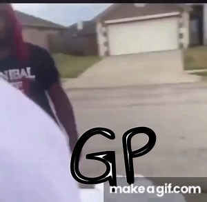 Kid gets dragged across lemonade stand on Make a GIF