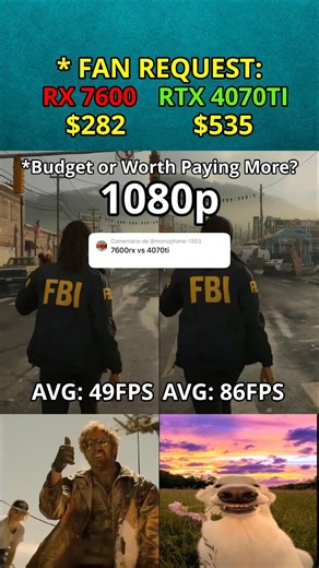 RX 7600 vs RTX 4070 Ti — Budget or Worth Paying More? (FAN REQUEST | EP.161)