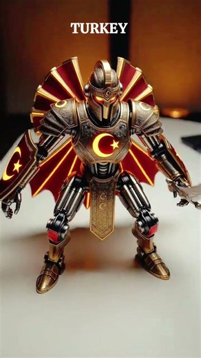 🇹🇷 Ottoman Warrior Transformer ⚔️ Realistic AI Mecha Robot