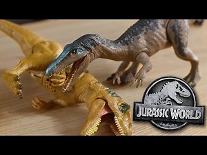 Baryonyx VS Metriacanthosaurus!!! "Roaravores"- Mattel Review and Unboxing