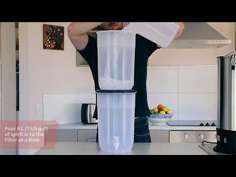 Distilling with the T500 - Filtering your Neutral Spirit