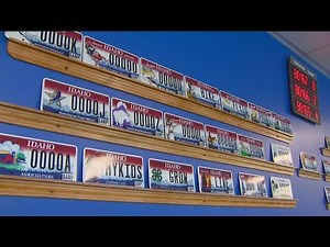 Vehicle registration delays after Idaho license plate factory experiences equipment failure