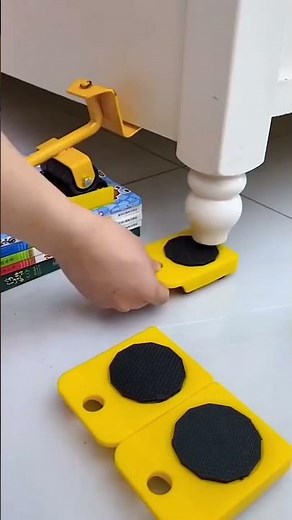 Moving Helpers Furniture Lifter Mover Tool Set Roller Wheel Set for Fridge Sofa