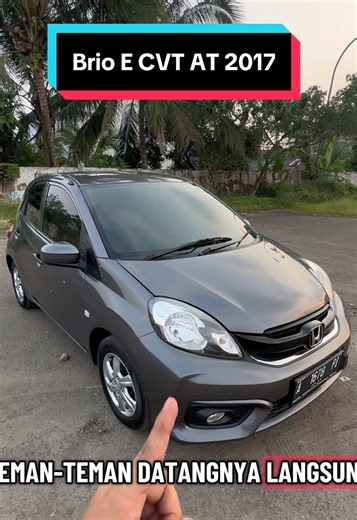 Ready Stock Honda Brio E Satya 1.2 AT CVT 2017 Available Now