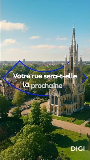 💙 DIGI Fiber arrive à Bruxelles !