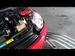 Where to find the legal chassis number (VIN) and engine number on the Mini Cooper R56