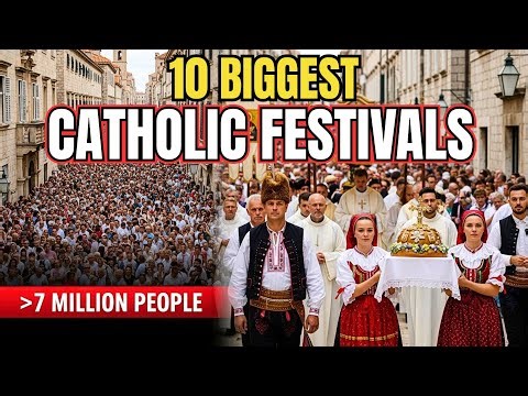 TOP 10 BIGGEST CATHOLIC FESTIVALS IN THE WORLD