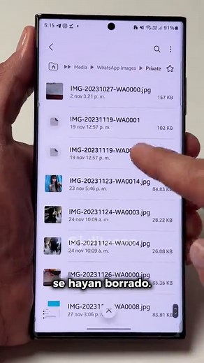 Recupera fotos y videos borrados de WhatsApp con este truco